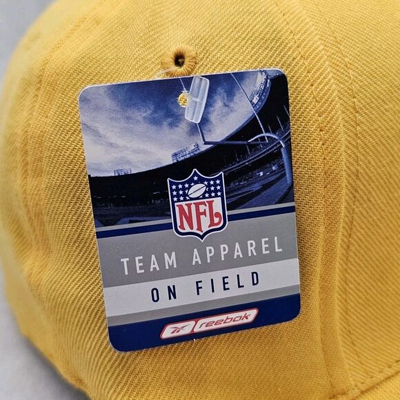 NWT VTG Pittsburgh Steelers Football Reebok Fitted Size 7 ½ Hat Cap NFL - Picture 6 of 7